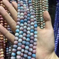 Grânulos de gemstone jóias, Pedra natural, Roda, DIY, Mais cores pare escolha, 8mm, Aprox 100PCs/Strand, vendido para Aprox 38 cm Strand