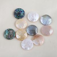 Shell Cabochons Round DIY Sold By PC