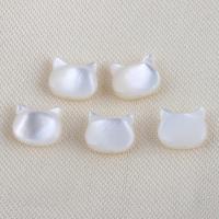 Prirodni Slatkovodni Shell perle, Školjka, Mačka, možete DIY, više boja za izbor, 11x6x3.60mm, Prodano By PC