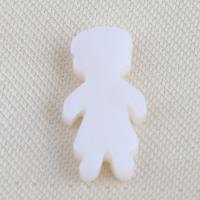 Natural White Shell Pendants, DIY, white, 14.90x7.80x2.50mm, Sold By PC