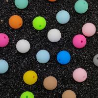 Akryl smykker perler, Runde, ovntørrende lak, du kan DIY, flere farver til valg, 16mm, Solgt af PC