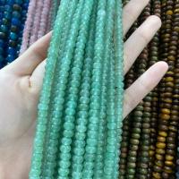 Perles bijoux en pierres gemmes, Pierre naturelle, Plat rond, DIY & différents matériaux pour le choix, plus de couleurs à choisir, 3x6mm, Environ 120PC/brin, Vendu par Environ 38 cm brin
