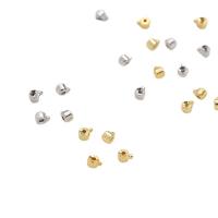Brass Positioning Bead plated DIY Approx 1mm Sold By PC