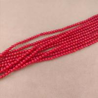 Perles de corail synthétiques, Rond, DIY & normes différentes pour le choix, plus de couleurs à choisir, Vendu par Environ 38 cm brin