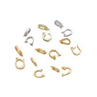 Brass Sieraden Sluitingen, Messing, plated, DIY & verschillende stijlen voor de keuze & micro pave zirconia, meer kleuren voor de keuze, Verkocht door PC