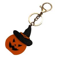 Akril Key Kapcsos, -val Cink ötvözet, egynemű & Halloween ékszer ajándék & különböző stílusokat a választás, key clasp length 46-135mm, Által értékesített PC