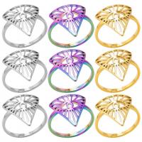 Evil Eye Biżuteria Ring Finger, Stal nierdzewna 304, Trójkąt, biżuteria moda & dla obu płci & pusty, dostępnych więcej kolorów, rozmiar:8, sprzedane przez PC