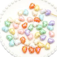 Akryl smykker perler, Heart, du kan DIY, flere farver til valg, 20x14mm, 4pc'er/Bag, Solgt af Bag