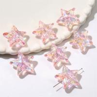 Acrylic Jewelry Beads Star DIY Sold By Bag