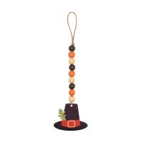 Hanging Ornaments Wood with Linen multifunctional Sold By Bag