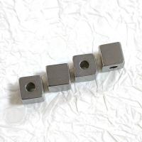Rustfrit stål Spacer Perler, 304 rustfrit stål, Square, du kan DIY & maskine polering & forskellig størrelse for valg, oprindelige farve, nikkel, bly & cadmium fri, Solgt af PC
