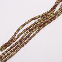 Gemstone Jewelry Beads Impression Jasper with Peridot Stone Flat Round polished DIY mixed colors Sold Per Approx 38 cm Strand