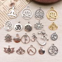 Zinc Alloy Pendants mixed pattern & multifunctional & DIY nickel lead & cadmium free Pendant x28.5mm Approx Sold By Lot