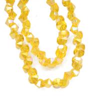Fashion Glass Beads Diamond Shape DIY & faceted Approx Sold By Strand