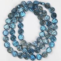 Fashion Glass Beads Flower DIY 10mm Sold By Bag