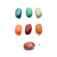 Akryl smykker perler, Uregelmæssig, du kan DIY, flere farver til valg, 12x20mm, Ca. 20pc'er/Bag, Solgt af Bag