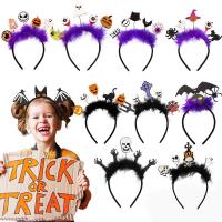 New Hot Halloween Jewelry and Decor Felt with Feather Halloween Design Sold By PC