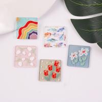 Resin Pendant Square stoving varnish DIY Sold By PC