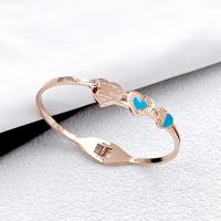Titanium Steel Bracelet & Bangle fashion jewelry nickel lead & cadmium free Bracelet mm Sold By PC