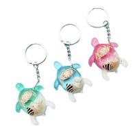 Resin Key Clasp with Zinc Alloy Turtle Unisex Sold By Lot