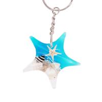 Resin Key Clasp with Zinc Alloy Star Unisex Sold By Lot