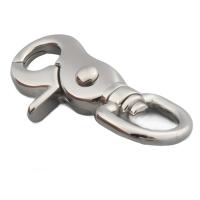 Stainless Steel Lobster Claw Clasp, 304 Stainless Steel, DIY, original color, 34x14.50mm, Hole:Approx 9.5x6mm, 5PCs/Lot, Sold By Lot