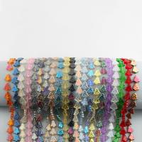 Kristal kralen, Kerstboom, DIY, meer kleuren voor de keuze, 660x15x5mm, Per verkocht 660 mm Strand