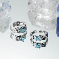 Messing ringen, met Cubic Zirconia, mode sieraden & uniseks & verschillende stijlen voor de keuze, nikkel, lood en cadmium vrij, Verkocht door PC