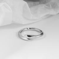 Ring Finger mosiądz, biżuteria moda & dla kobiety, bez zawartości niklu, ołowiu i kadmu, High: 5mm, sprzedane przez PC