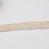 Brambor pěstované sladkovodní perle, Sladkovodní Pearl, DIY, bílý, pearl length 2-3mm, Prodáno za Cca 36-38 cm Strand