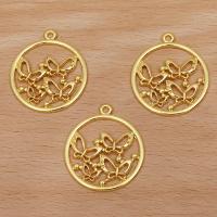 Zinc Alloy Hollow Pendants Butterfly plated DIY nickel lead & cadmium free 30mm Approx Sold By Bag