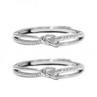 Messing ringen, plated, mode sieraden & voor vrouw, nikkel, lood en cadmium vrij, High:3.7mm, Verkocht door PC