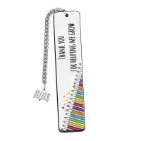 Stainless Steel Bookmark 304 Stainless Steel fashion jewelry nickel lead & cadmium free Key chain Sold By PC
