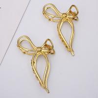 Hair Claw Clips Zinc Alloy Bowknot plated Korean style & for woman nickel lead & cadmium free Sold By Bag