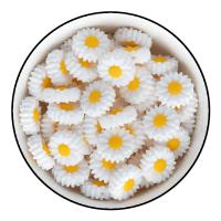 Silicone Beads Chrysamthemum DIY Sold By Bag