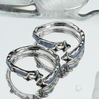 Messing ringen, met Epoxy Sticker, plated, mode sieraden & voor vrouw, nikkel, lood en cadmium vrij, High:1.13cm, Verkocht door PC