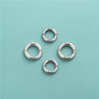 925 Sterling Silver Skoči Prsten, pozlaćen, možete DIY & različitih stilova za izbor, izvorna boja, Prodano By PC