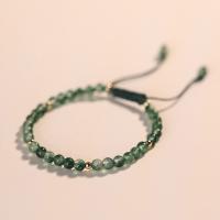 Agaat armbanden, Moss Agate, mode sieraden & verschillende stijlen voor de keuze, Bracelet length:14-16cm, Verkocht door PC