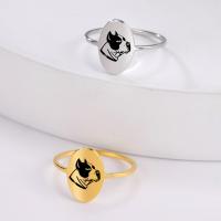 Ring Finger ze stali nierdzewnej, Stal nierdzewna 304, biżuteria moda & różnej wielkości do wyboru & dla kobiety, dostępnych więcej kolorów, ring thickness 1.2mm,ring width 12.8mm, sprzedane przez PC