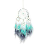 Fashion Dream Catcher Feather with Cotton Thread & Wood & Iron handmade for home and office mixed colors 660mm Sold By PC