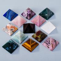 Fashion Decoration Gemstone Pyramidal for home and office 40mm Sold By PC