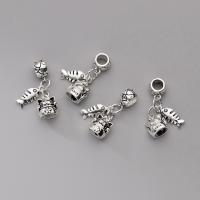 925 Sterling Silver Pendant Antique finish DIY original color Short tube 7.2 * 5.0 mm Sold By PC