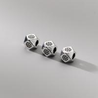 Spacer Perlen Schmuck, 925 Sterling Silber, DIY & verschiedene Größen vorhanden, keine, verkauft von PC