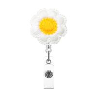 ABS Plastic Badge Holder with Caddice multifunctional & retractable Easy to pull buckle 3.2CM total 8.5CM Sold By PC