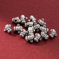 Perlas de espaciador, plata de ley 925, Bricolaje & diferentes estilos para la opción, color original, 14x13.50x9mm, agujero:aproximado 2.6mm, Vendido por UD