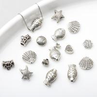 Perles intercalaires en alliage de zinc, Placage, DIY & styles différents pour le choix, couleur originale, 20PC/lot, Vendu par lot