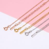 Stainless Steel Chain Necklace 304 Stainless Steel fashion jewelry nickel lead & cadmium free Sold By PC