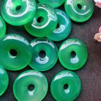 Agat pärlor, Grön Agat, Rund, DIY, grön, 20mm, Ca 100PC/Bag, Säljs av Bag