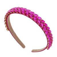 Hair Bands Zinc Alloy with Sponge plated fashion jewelry & with rhinestone nickel lead & cadmium free Sold By PC