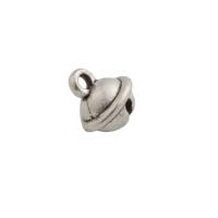 Zink Alloy Bell Charm, mode smycken & Unisex, nickel, bly och kadmium gratis, 6x6mm, Säljs av PC